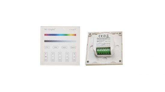 Mi-Light PANEL ŚCIENNY 230V RF 2.4G 4 STR RGB+W T3